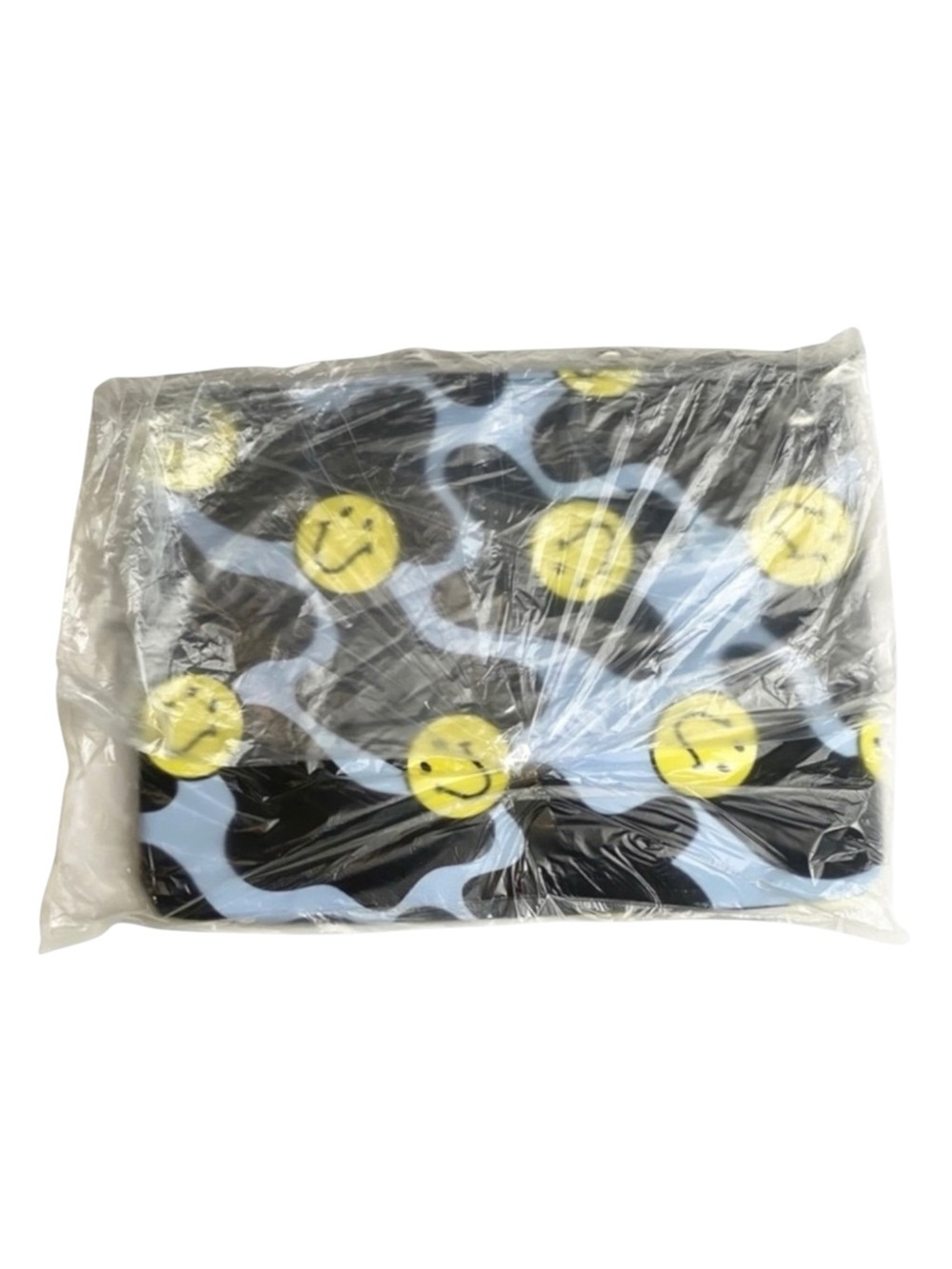 VHTF: new Valfre ☻︎ Serotonin Smiley Face Bag ☻︎ Chain Strap ☻︎ Black Faux Suede - Picture 6 of 16